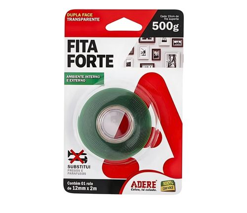 Fita Dupla Face 12X2 Verde