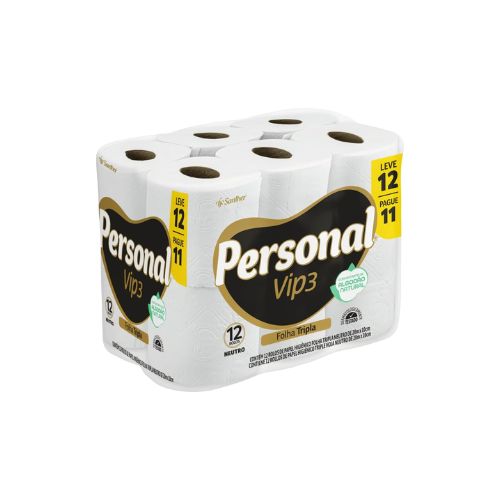PAPEL HIGIENICO PERSONAL VIP 12X20M