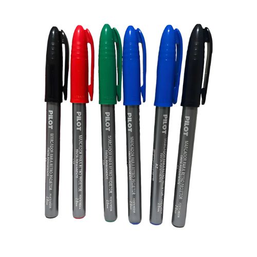 PINCEL CD DVD 1.0 VERMELHO RETROPROJETOR PILOT