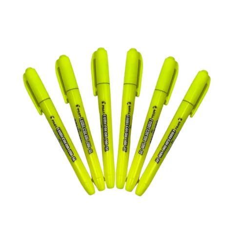 PINCEL MARCA TEXTO AMARELO